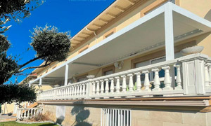 Pérgolas Bioclimáticas para Áticos 7 Pérgola de Pared