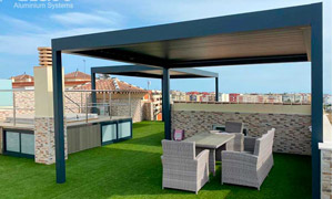 Pérgolas Bioclimáticas para Áticos 8 Pérgolas Cenador