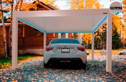 Pérgola Bioclimática DGLASS DG220TF