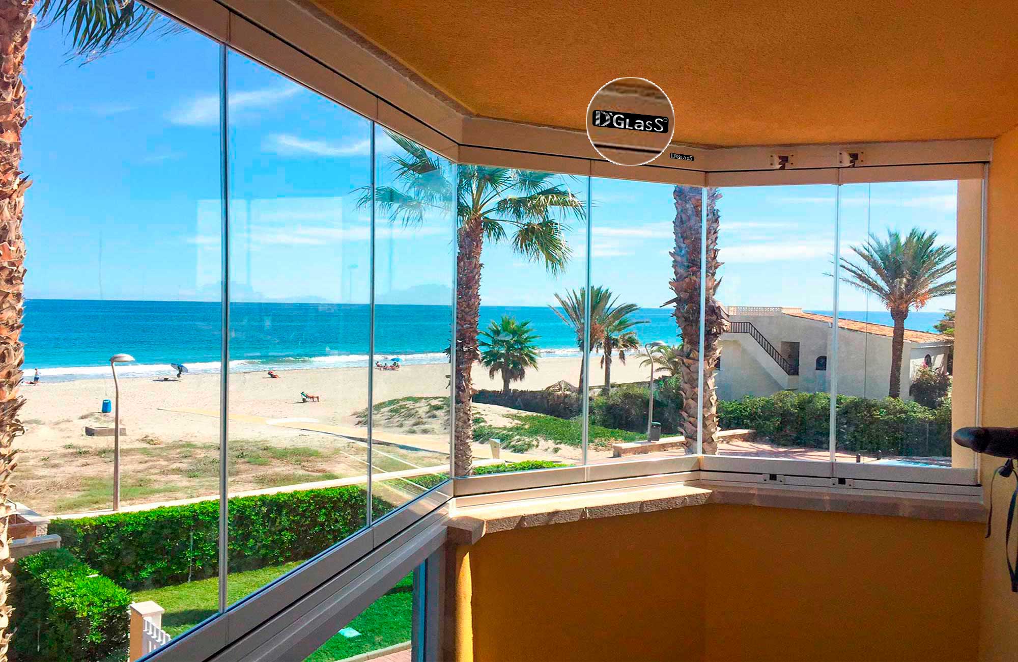 Cortinas de Cristal para Balcón 15